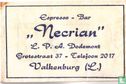 Espresso - Bar  "Necrian" - Afbeelding 1