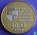 Andorra 10 diners 1993 (PROOF) "1994 Football World Cup in United States" - Afbeelding 1