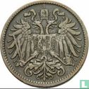 Austria 2 heller 1902 - Image 2