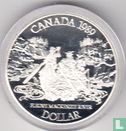 Canada 1 dollar 1989 (PROOF) "Bicentenary Sir MacKenzie's voyage of discovery in the northwest of Canada" - Afbeelding 1
