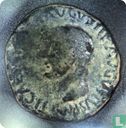 Romeinse Rijk, As, 14-37 AD, Tiberius, Carthagena, Hispania - Afbeelding 1
