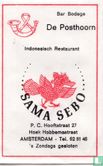 Bar Bodega De Posthoorn - Indonesisch Restaurant Sama Sebo  - Afbeelding 1
