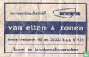 Aannemingsbedrijf van Etten & Zonen - Afbeelding 1