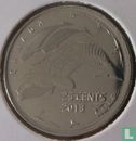 Canada 25 cents 2013 (type 2) "Life in the North" - Afbeelding 1