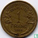 Afrique occidentale française 1 franc 1944 - Image 1