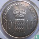 Monaco 10 francs 1966 > Afd. Penningen - Afbeelding 2