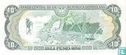 République Dominicaine 10 Pesos Oro 1998 - Image 2