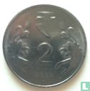 India 2 rupees 2013 (Noida) - Image 1