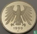 Allemagne 5 mark 1999 (J) - Image 1