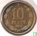 Chili 10 pesos 2008 - Image 1