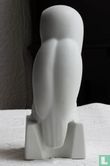 Royal Dux, white porcelain owl - Image 2