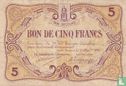 Bon-Secours 5 Francs 1914 - Bild 1