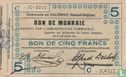 Calonne 5 Francs 1915 - Bild 1