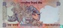 India 10 Rupees 2007 (R) - Afbeelding 2