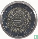 Germany 2 euro 2012 (F) "10 years of euro cash" - Image 1