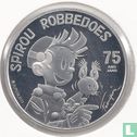 België 5 euro 2013 (PROOF - kleurloos) "75th anniversary of Spirou - Robbedoes" - Afbeelding 2
