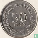 Singapore 50 cents 1968 - Image 1