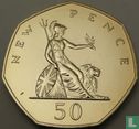 United Kingdom 50 new pence 1971 (PROOF) - Image 2