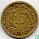Empire allemand 10 reichspfennig 1931 (D) - Image 2