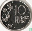 Finlande 10 penniä 1993 - Image 2