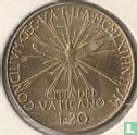 Vatican 20 lire 1962 "Second Ecumenical Council" - Image 1