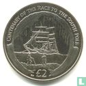 South Georgia and the South Sandwich Islands 2 pounds 2010 "Centenary of the race to the South Pole" - Image 2