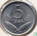 Mali 5 francs 1961 - Image 2