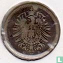 German Empire 20 pfennig 1875 (D) - Image 2