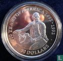 Cookeilanden 50 dollars 1989 (PROOF) "500 years of America - James Cook" - Afbeelding 2