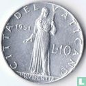 Vaticaan 10 lire 1951 - Afbeelding 1