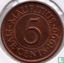 Mauritius 5 Cent 1990 - Bild 1
