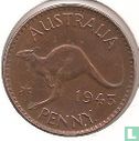 Australia 1 penny 1943 (Perth) - Image 1