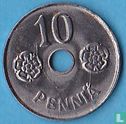 Finland 10 penniä 1944 (type 1) - Afbeelding 2