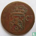 Dutch East Indies 2 cent 1834 - Image 2