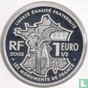 Frankrijk 1½ euro 2002 (PROOF) "Le Mont Saint Michel" - Afbeelding 1