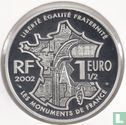 Frankrijk 1½ euro 2002 (PROOF) "La Butte Montmartre" - Afbeelding 1
