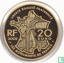 France 20 euro 2002 (PROOF) "Le Mont Saint Michel" - Image 1
