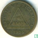Nicaragua 1 centavo 1936 - Image 1