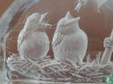Glasobject  vogels op nest - Image 3