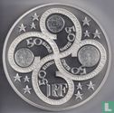 Frankrijk 50 euro 2003 (PROOF - zilver) "First anniversary of the euro" - Afbeelding 2