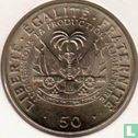 Haïti 50 centimes 1972 "FAO" - Image 2
