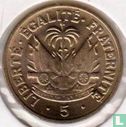 Haïti 5 centimes 1953 - Image 2