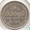 Sri Lanka 1 rupee 1996 "50th anniversary of UNICEF" - Afbeelding 1