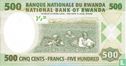 Rwanda 500 Francs 2008 - Image 2