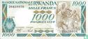 Ruanda 1000 Franken - Bild 1