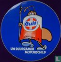 Gulf Uw Duurzamer Motorschild - Bild 1