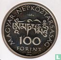 Ungarn 100 Forint 1984 "200th anniversary Birth of Sándor Körösi Csoma" - Bild 1