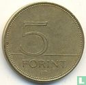 Hongarije 5 forint 1995 - Afbeelding 2