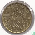 France 20 cent 2000 - Image 1