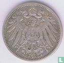 Empire allemand 1 mark 1909 (G) - Image 2